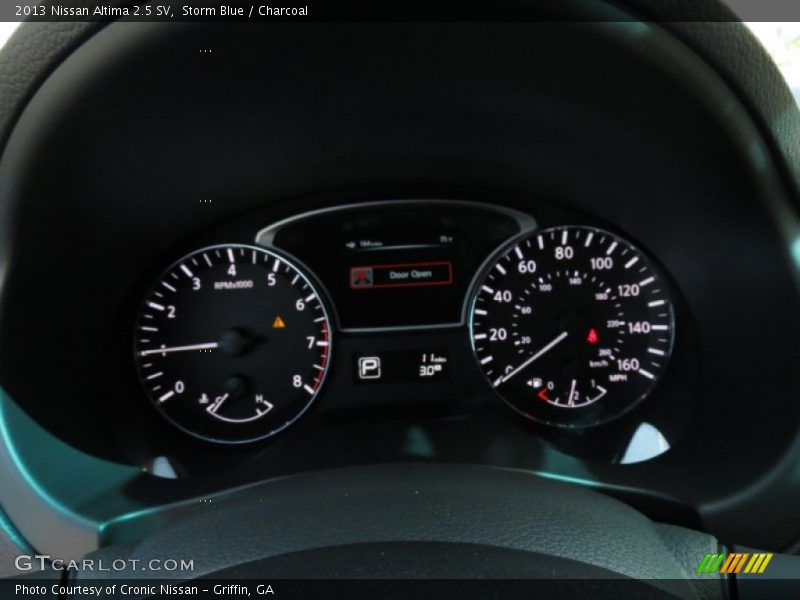 Storm Blue / Charcoal 2013 Nissan Altima 2.5 SV