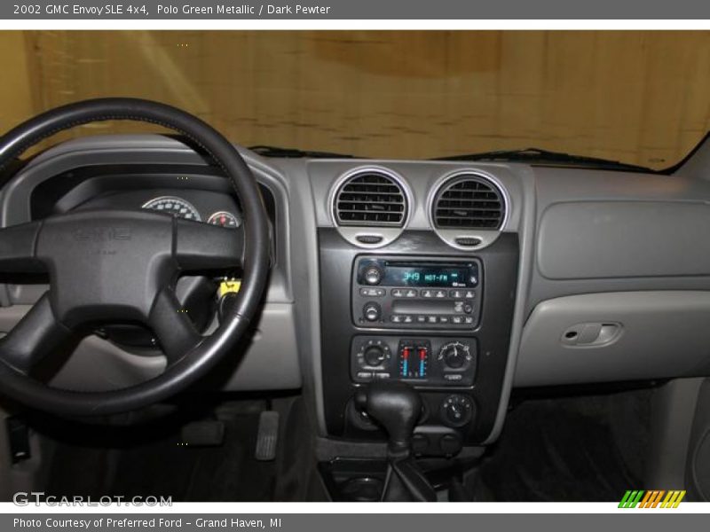 Polo Green Metallic / Dark Pewter 2002 GMC Envoy SLE 4x4