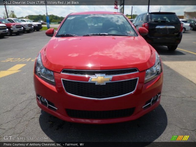 Victory Red / Jet Black 2013 Chevrolet Cruze LT/RS
