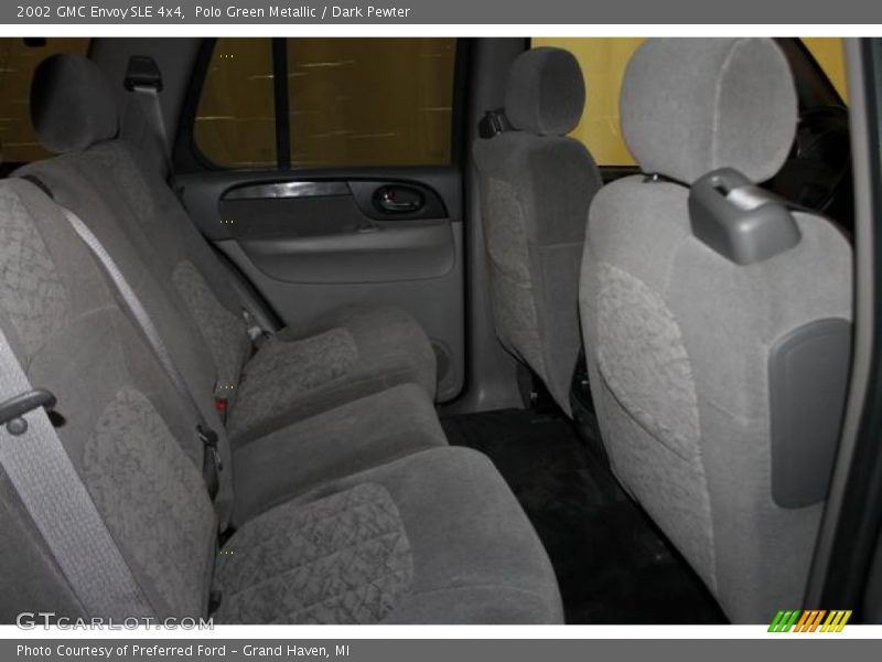 Polo Green Metallic / Dark Pewter 2002 GMC Envoy SLE 4x4
