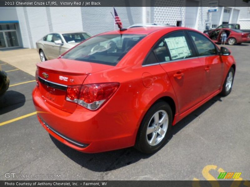 Victory Red / Jet Black 2013 Chevrolet Cruze LT/RS