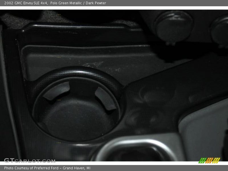Polo Green Metallic / Dark Pewter 2002 GMC Envoy SLE 4x4