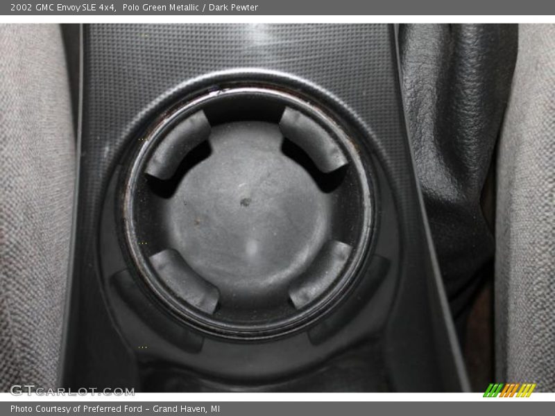 Polo Green Metallic / Dark Pewter 2002 GMC Envoy SLE 4x4