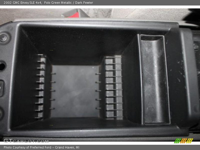 Polo Green Metallic / Dark Pewter 2002 GMC Envoy SLE 4x4