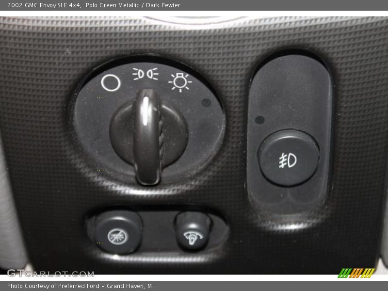 Polo Green Metallic / Dark Pewter 2002 GMC Envoy SLE 4x4