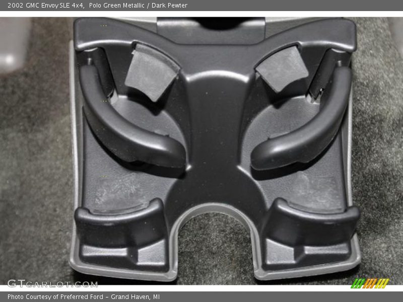 Polo Green Metallic / Dark Pewter 2002 GMC Envoy SLE 4x4