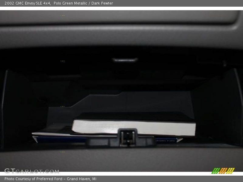 Polo Green Metallic / Dark Pewter 2002 GMC Envoy SLE 4x4
