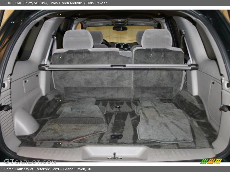 Polo Green Metallic / Dark Pewter 2002 GMC Envoy SLE 4x4