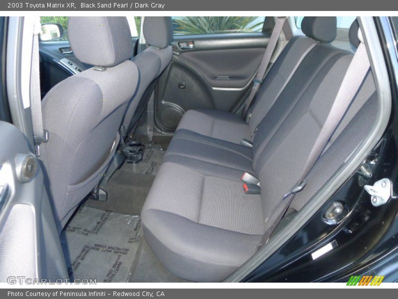 Black Sand Pearl / Dark Gray 2003 Toyota Matrix XR