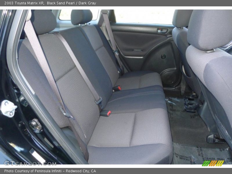 Black Sand Pearl / Dark Gray 2003 Toyota Matrix XR