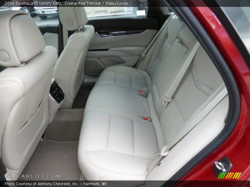 Rear Seat of 2013 XTS Luxury AWD