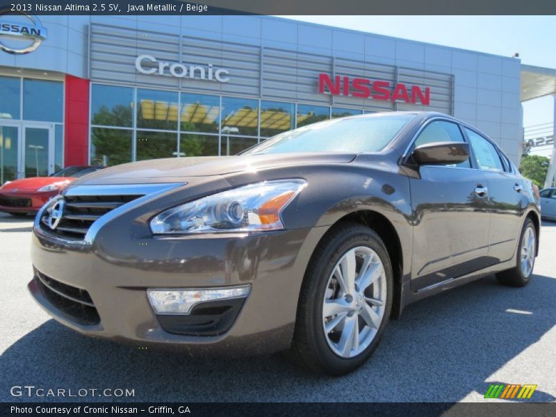 Java Metallic / Beige 2013 Nissan Altima 2.5 SV