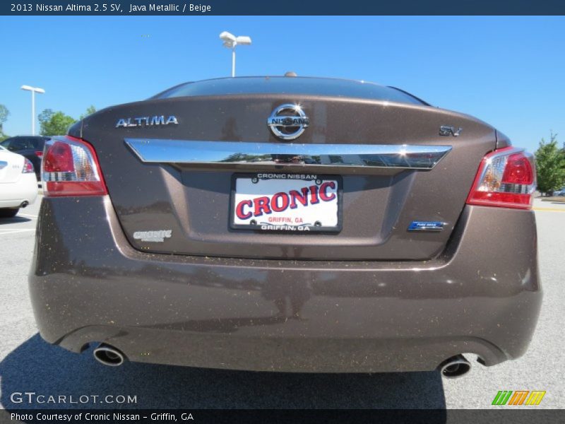 Java Metallic / Beige 2013 Nissan Altima 2.5 SV