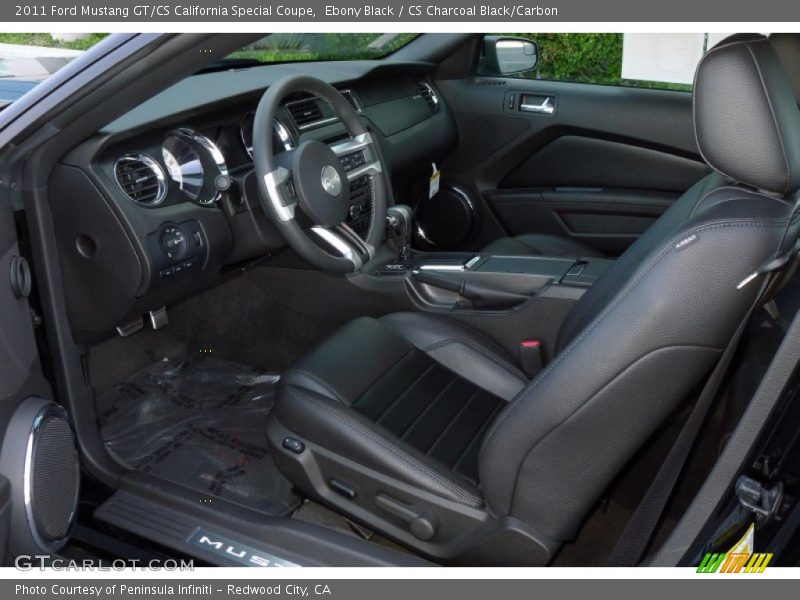  2011 Mustang GT/CS California Special Coupe CS Charcoal Black/Carbon Interior
