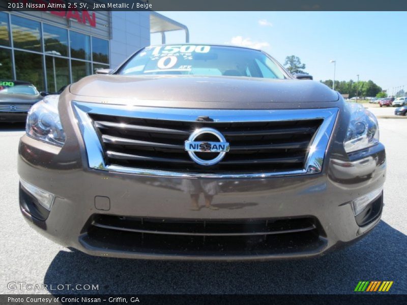Java Metallic / Beige 2013 Nissan Altima 2.5 SV