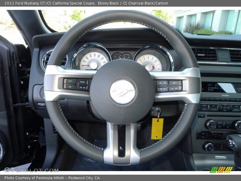  2011 Mustang GT/CS California Special Coupe Steering Wheel