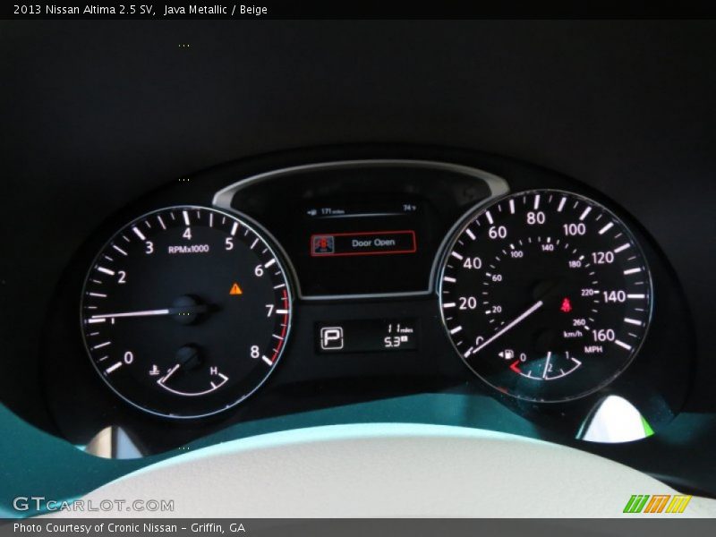 Java Metallic / Beige 2013 Nissan Altima 2.5 SV