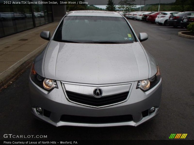 Silver Moon / Ebony 2012 Acura TSX Special Edition Sedan