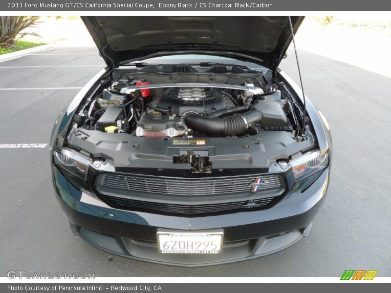  2011 Mustang GT/CS California Special Coupe Engine - 5.0 Liter DOHC 32-Valve TiVCT V8