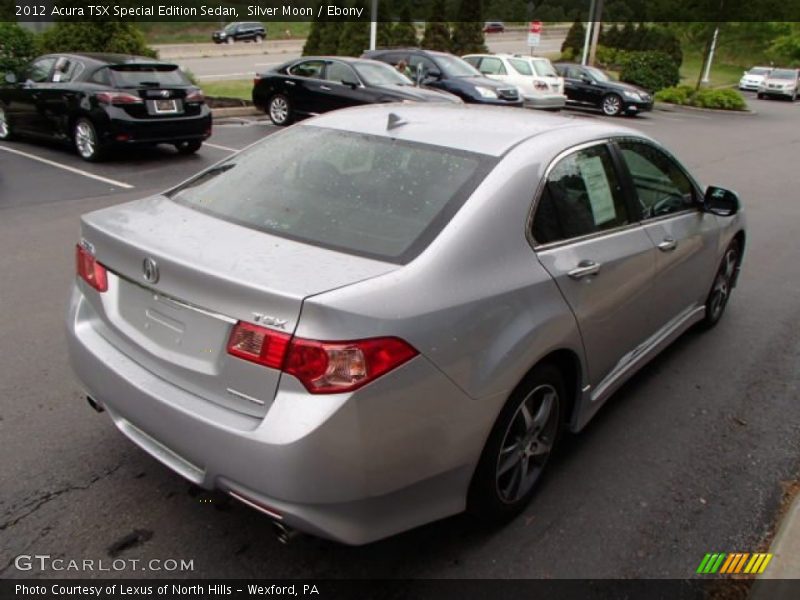 Silver Moon / Ebony 2012 Acura TSX Special Edition Sedan
