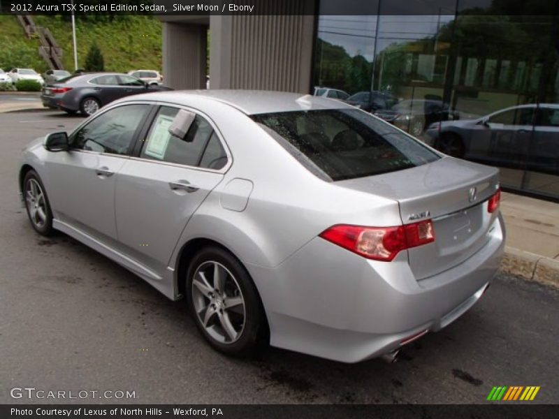 Silver Moon / Ebony 2012 Acura TSX Special Edition Sedan