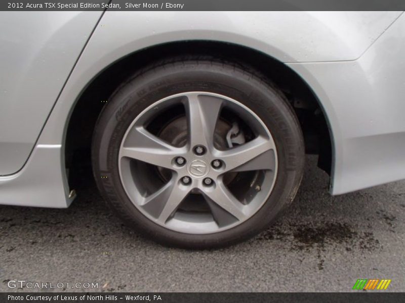 Silver Moon / Ebony 2012 Acura TSX Special Edition Sedan