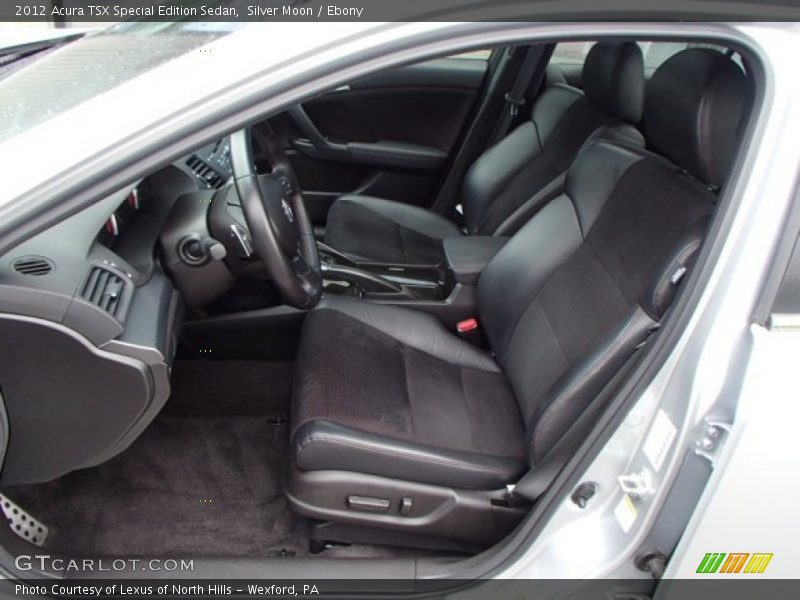Silver Moon / Ebony 2012 Acura TSX Special Edition Sedan