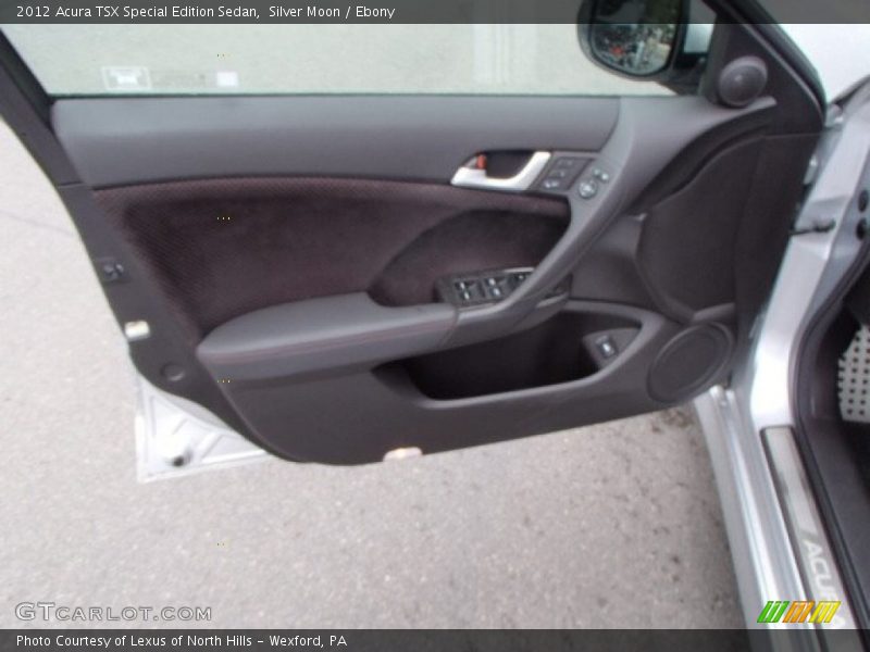 Silver Moon / Ebony 2012 Acura TSX Special Edition Sedan