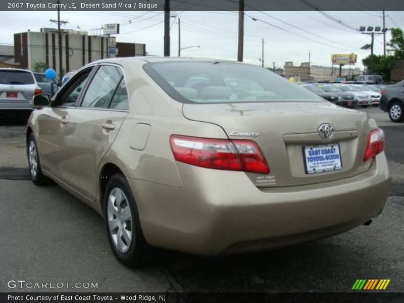 Desert Sand Mica / Bisque 2007 Toyota Camry LE