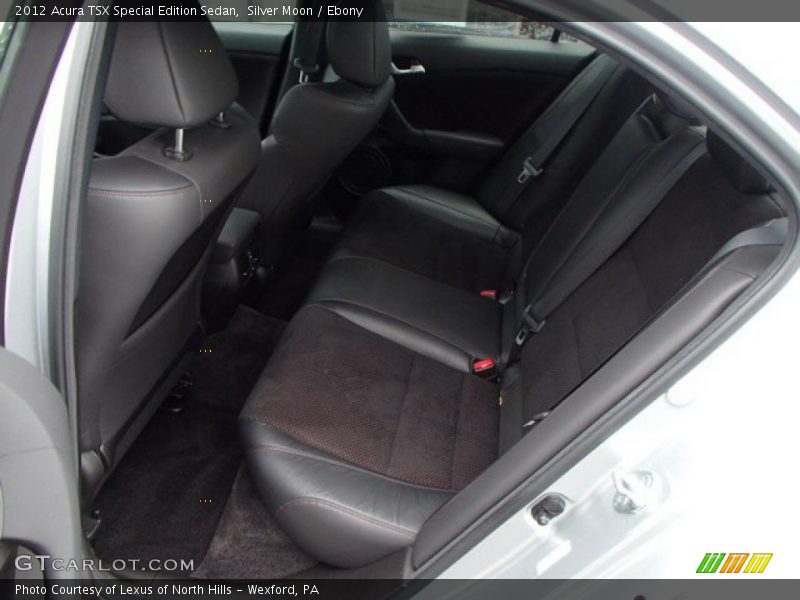 Silver Moon / Ebony 2012 Acura TSX Special Edition Sedan