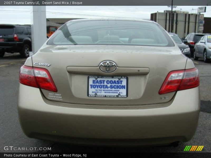 Desert Sand Mica / Bisque 2007 Toyota Camry LE