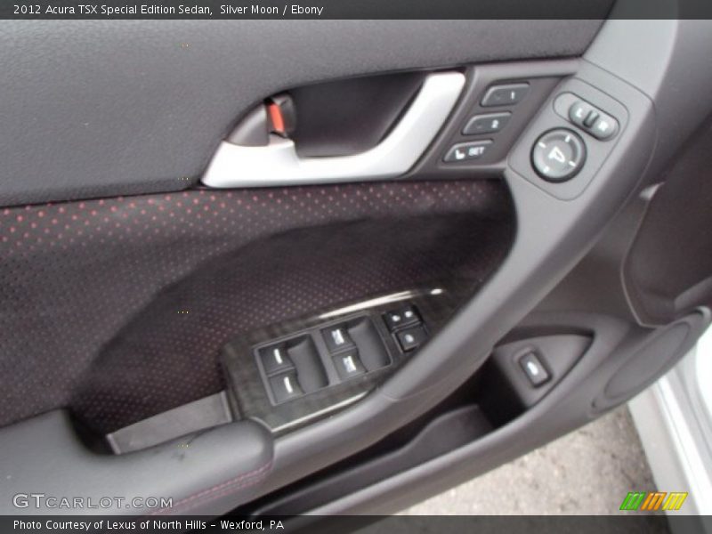 Silver Moon / Ebony 2012 Acura TSX Special Edition Sedan