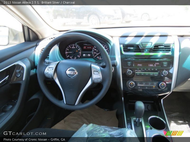 Brilliant Silver / Charcoal 2013 Nissan Altima 2.5 S