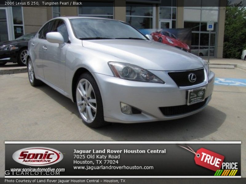 Tungsten Pearl / Black 2006 Lexus IS 250