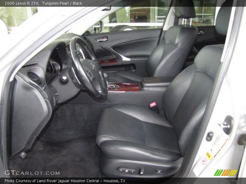 Tungsten Pearl / Black 2006 Lexus IS 250