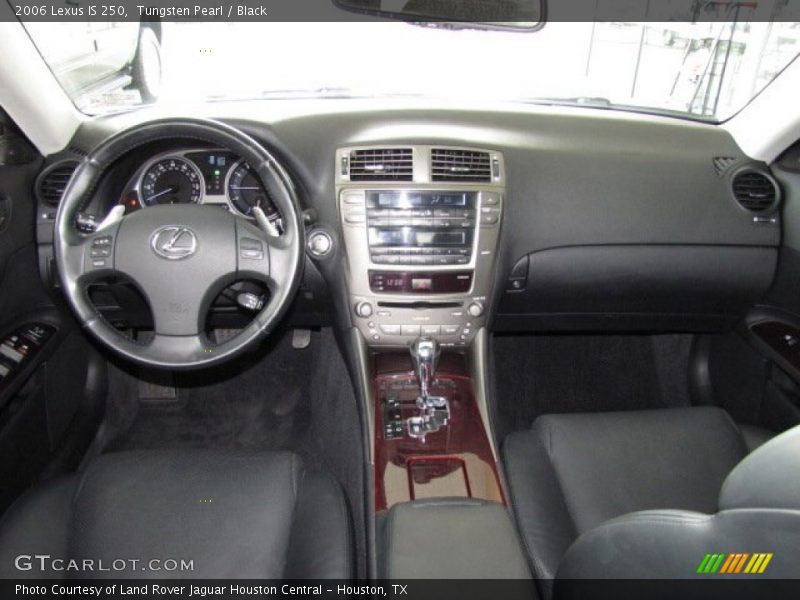 Tungsten Pearl / Black 2006 Lexus IS 250