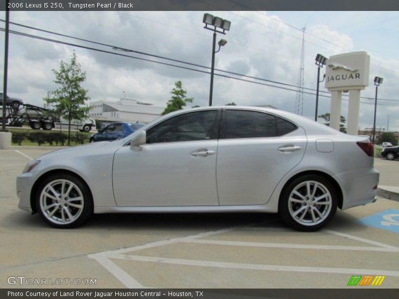 Tungsten Pearl / Black 2006 Lexus IS 250