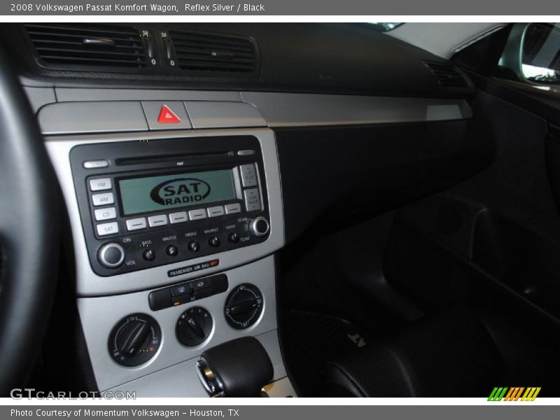 Reflex Silver / Black 2008 Volkswagen Passat Komfort Wagon