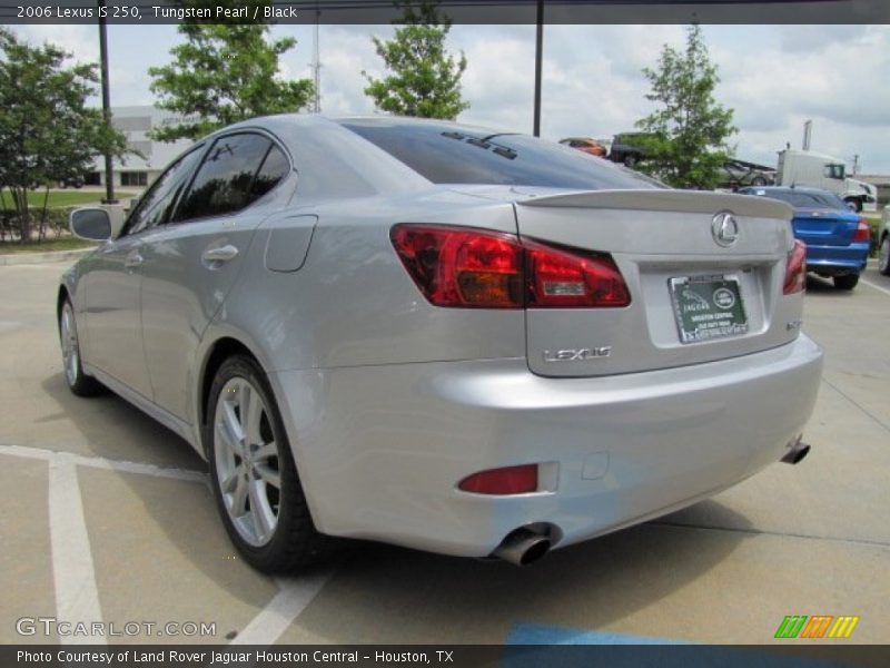 Tungsten Pearl / Black 2006 Lexus IS 250