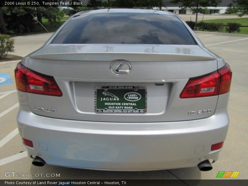 Tungsten Pearl / Black 2006 Lexus IS 250