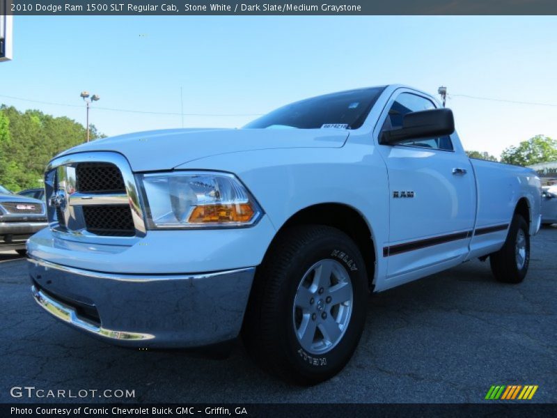 Stone White / Dark Slate/Medium Graystone 2010 Dodge Ram 1500 SLT Regular Cab