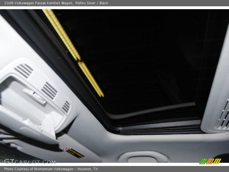 Reflex Silver / Black 2008 Volkswagen Passat Komfort Wagon