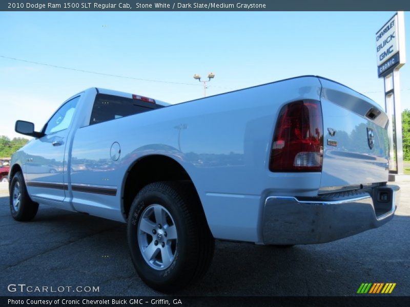 Stone White / Dark Slate/Medium Graystone 2010 Dodge Ram 1500 SLT Regular Cab