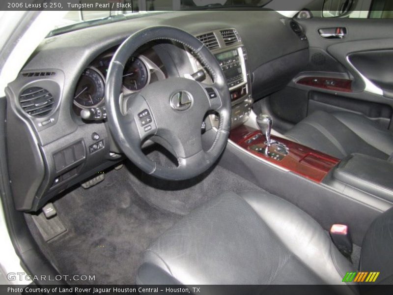 Tungsten Pearl / Black 2006 Lexus IS 250
