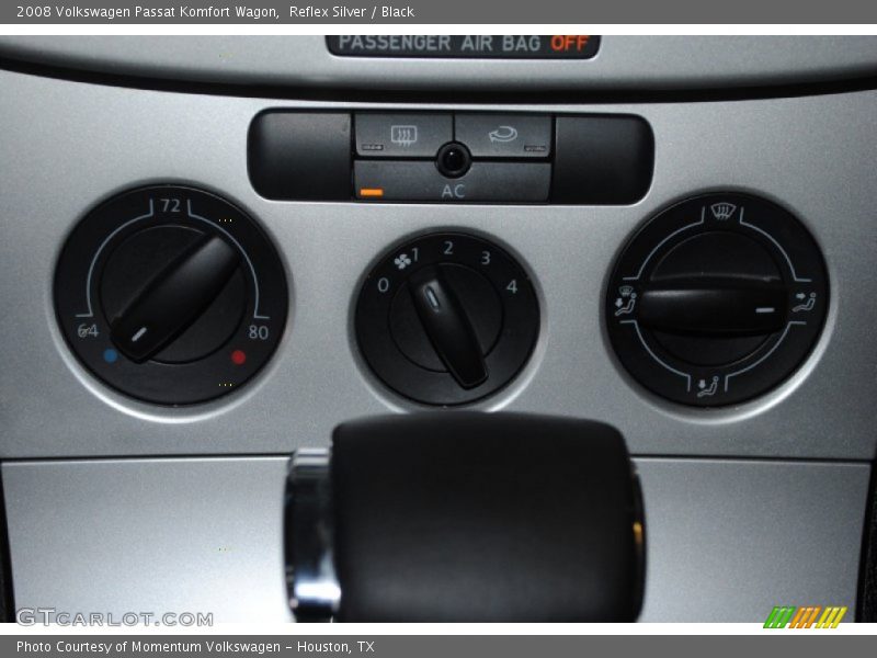 Reflex Silver / Black 2008 Volkswagen Passat Komfort Wagon