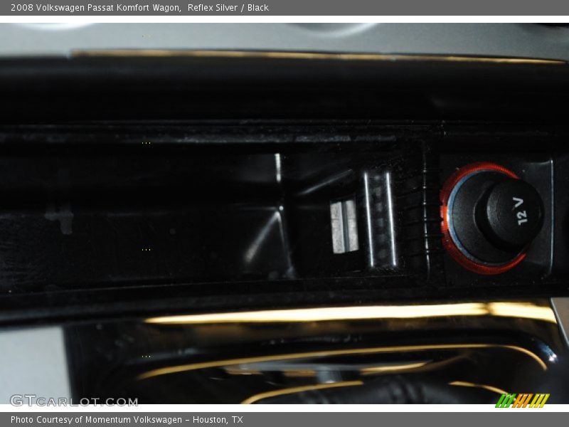 Reflex Silver / Black 2008 Volkswagen Passat Komfort Wagon