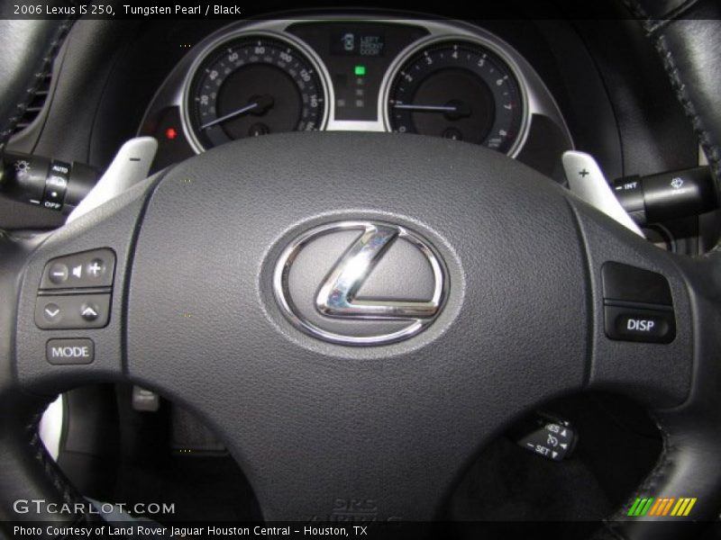 Tungsten Pearl / Black 2006 Lexus IS 250