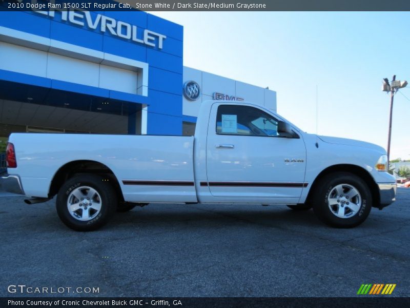 Stone White / Dark Slate/Medium Graystone 2010 Dodge Ram 1500 SLT Regular Cab