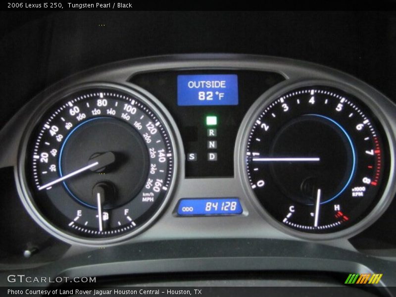Tungsten Pearl / Black 2006 Lexus IS 250