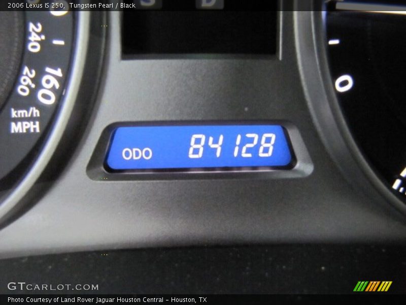 Tungsten Pearl / Black 2006 Lexus IS 250